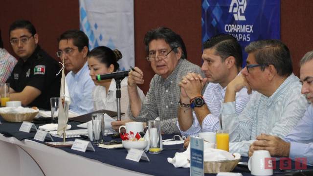 Susana Solis Informa Se reúne Carlos Morales Vázquez con empresarios de COPARMEX