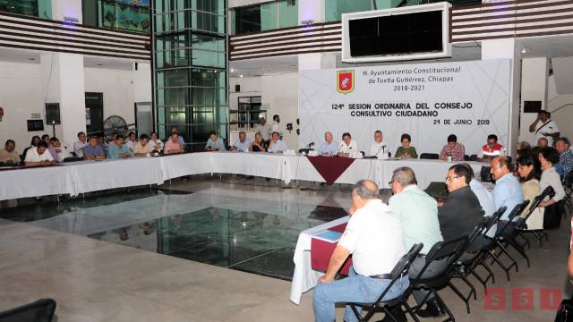 Susana Solis Informa Ayuntamiento de Tuxtla presenta al Consejo Consultivo Ciudadano el Plan Municipal de Desarrollo 2018-2019