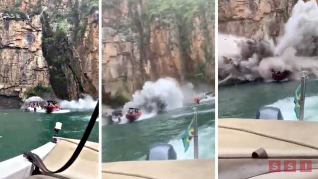 Susana Solis Informa CAE roca sobre lanchas; hay un muerto y varios lesionados