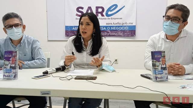 Susana Solis Informa REALIZAN descuentos en trámites de licencias de funcionamiento y factibilidad en Tuxtla