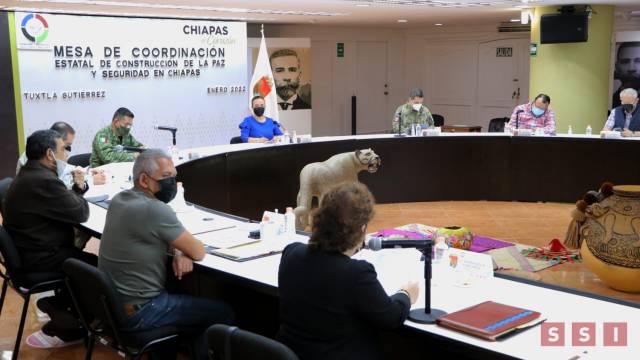 Susana Solis Informa Encabeza Zepeda Soto Mesa de Seguridad Estatal