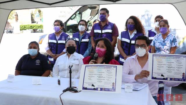 Susana Solis Informa ATIENDEN a más de mil 300 mujeres con Módulo de Atención Inmediata Itinerante