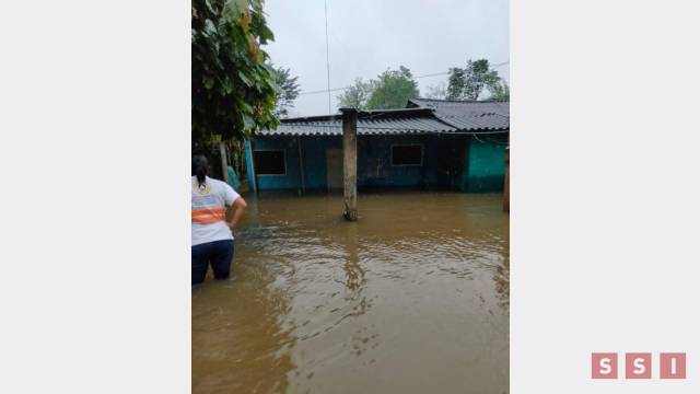 Susana Solis Informa FRENTE frío 28 deja decenas de viviendas encharcadas en Pichucalco