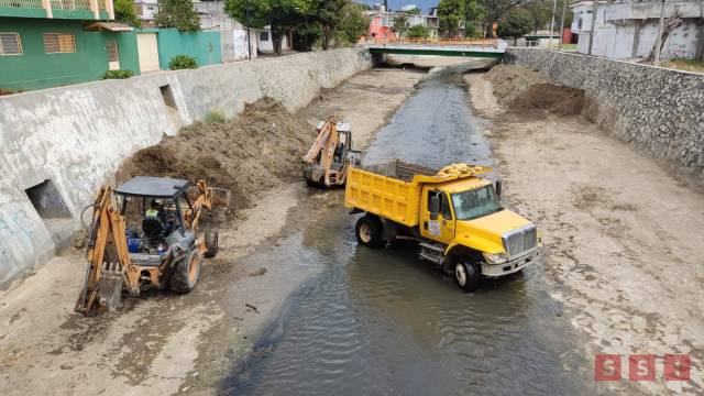 Susana Solis Informa Avanza 80 por ciento limpieza del río Sabinal en su primera fase
