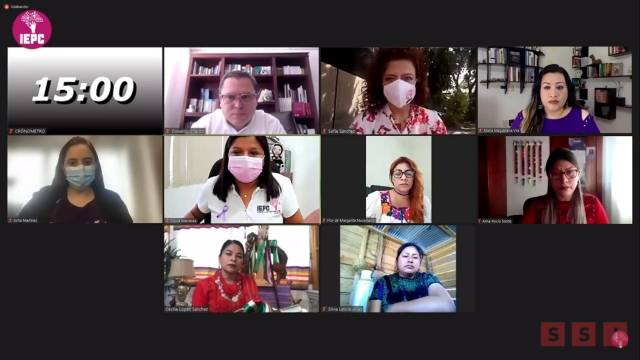 Susana Solis Informa Refrenda IEPC su compromiso con la democracia paritaria libre de violencia contra las mujeres