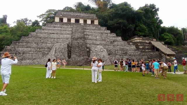 Susana Solis Informa Más de cuatro mil personas reciben el Equinoccio de Primavera en Zonas Arqueológicas de Chiapas