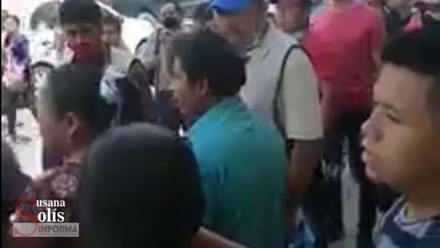 Susana Solis Informa A PEDRADAS repelen ambulantes a policías en Tuxtla Gutiérrez, Chiapas