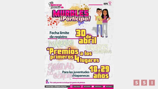 Susana Solis Informa REALIZARÁ el IEPC Primer Concurso Juvenil de Murales