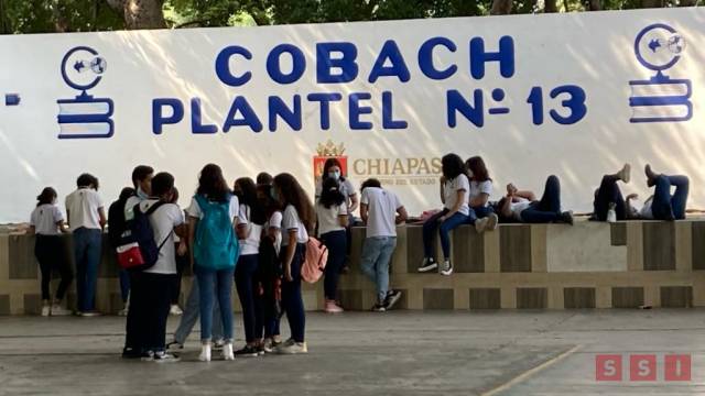 Susana Solis Informa 80 POR CIENTO de alumnos del Cobach regresa a clases presenciales