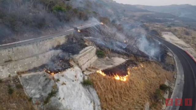 Susana Solis Informa SEIS incendios activos se registran en Chiapas; más de 500 hectáreas afectadas