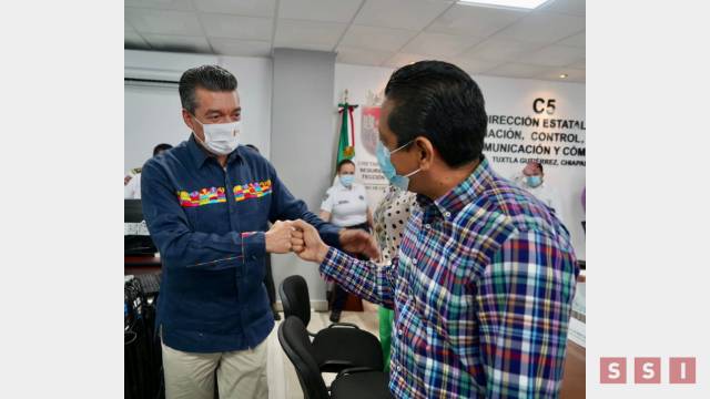 Susana Solis Informa Reconoce Llaven Abarca visión del gobernador de invertir en materia de seguridad