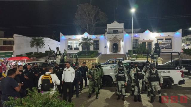 Susana Solis Informa Fortalecen seguridad en límites de Tuxtla y Berriozábal