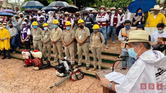 Susana Solis Informa Secretario de Salud Estatal y alcalde Carlos Morales arrancan campaña de descacharramiento en Tuxtla