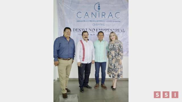 Susana Solis Informa Los empresarios son pilares fundamentales en el desarrollo de Chiapas: Llaven Abarca