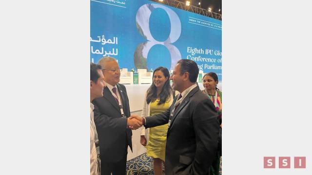 Susana Solis Informa Necesarias políticas públicas con perspectiva de conservación ecológica, expone Eduardo Ramírez en Egipto.