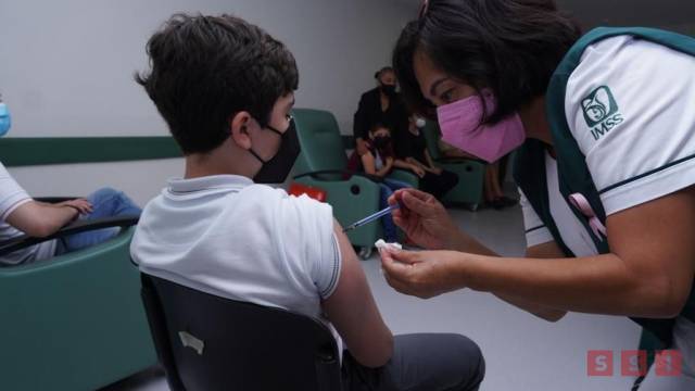 Susana Solis Informa INICIA IMSS Chiapas vacunación a menores de 5 a 11 años en 154 sedes de 91 municipios