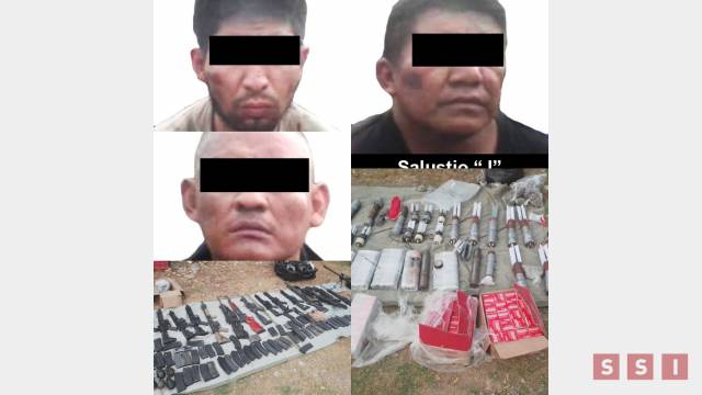 Susana Solis Informa VINCULAN a proceso a tres detenidos con arsenal en Frontera Comalapa