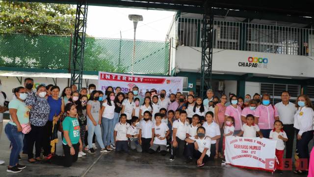 Susana Solis Informa En Huixtla y Motozintla se activa “Internet para Todos”