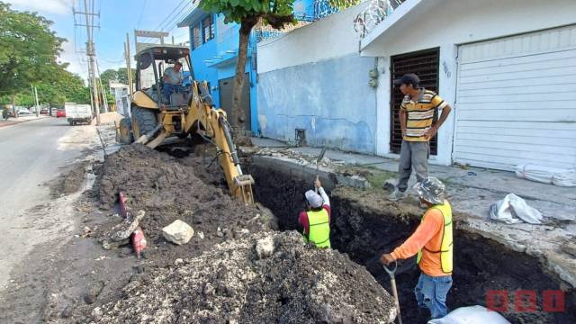 Susana Solis Informa Concluyen SMAPA obras de rehabilitación de drenajes