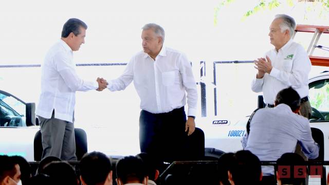Susana Solis Informa Rutilio Escandón acompaña al presidente AMLO en el Encuentro con Trabajadores de CFE Chiapas