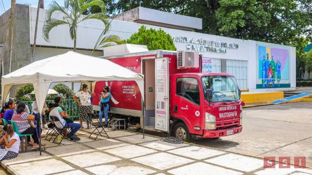 Susana Solis Informa UNIDAD móvil del IMSS visitará 17 municipios para detectar cáncer de mama