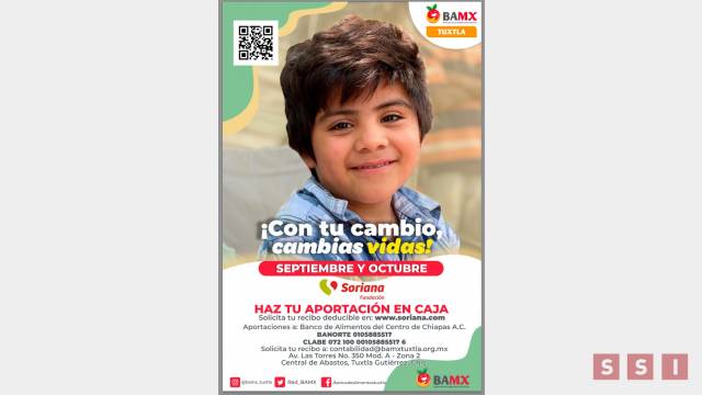 Susana Solis Informa Aumenta número de beneficiarios en el Banco de Alimentos en Chiapas