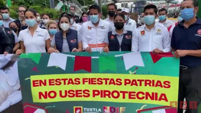 Susana Solis Informa Arranca campaña para evitar compra y uso de pirotecnia