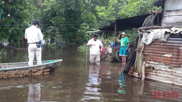 Susana Solis Informa Encharcamientos, derrumbes y colapso de puente dejan lluvias en 14 municipios en Chiapas
