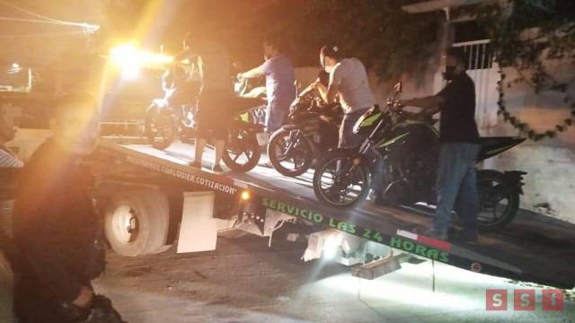 Susana Solis Informa Aseguran 20 motocicletas reportadas como robadas