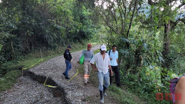 Susana Solis Informa Reubicarán viviendas en Pichucalco por estar en zona de muy alto riesgo