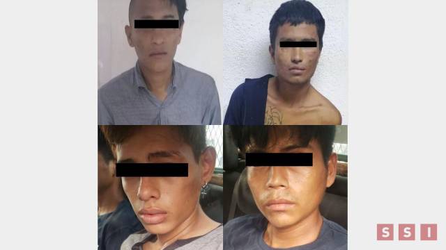 Susana Solis Informa En diferentes acciones, detiene SSPM a cuatro por robo a casa habitación