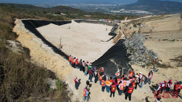 Susana Solis Informa Veolia y Ayuntamiento de Tuxtla ponen en marcha nueva celda para residuos urbanos en el Relleno Sanitario