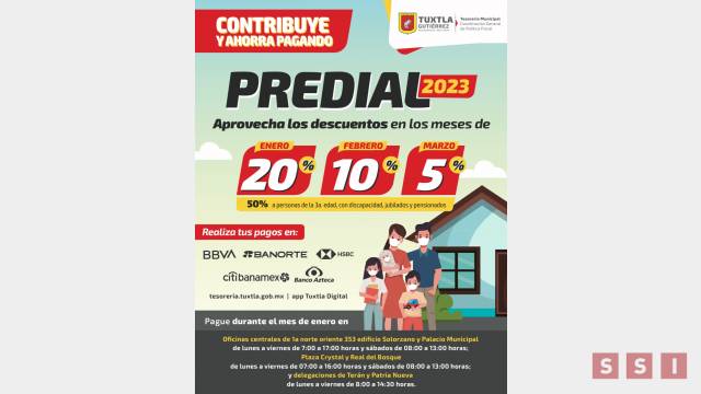 Susana Solis Informa Invita Ayuntamiento a cumplir con el pago Predial 2023