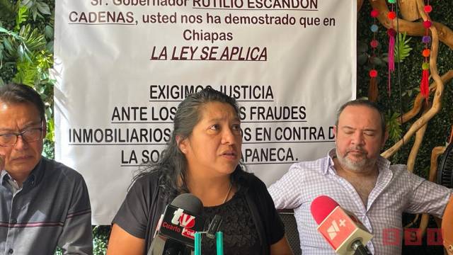 Susana Solis Informa Denuncian fraude de constructoras de viviendas en Chiapas