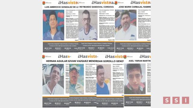 Susana Solis Informa Desaparecen siete personas en la frontera de México