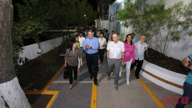 Susana Solis Informa Inaugura Carlos Morales remodelación de la calle central