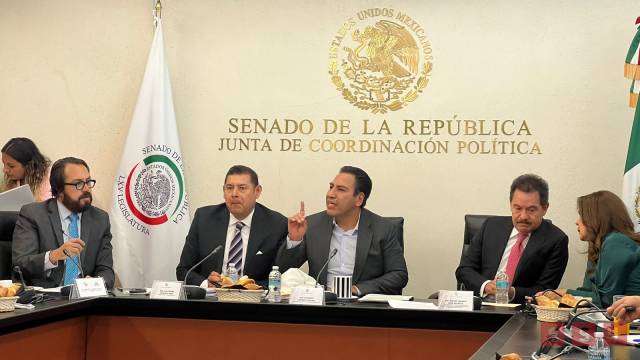 Susana Solis Informa Preside Eduardo Ramírez la reunión previa a la sesión permanente, con integrantes de Morena, PT y Verde
