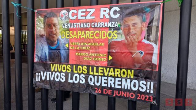 Susana Solis Informa REALIZAN protestas en el Día Internacional de las personas Víctimas de Desaparición Forzada