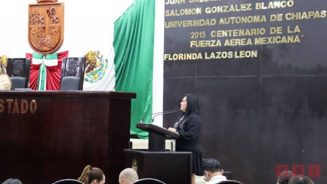 Susana Solis Informa EN Chiapas no llegarán violentadores a a ninguno de los tres niveles de gobierno