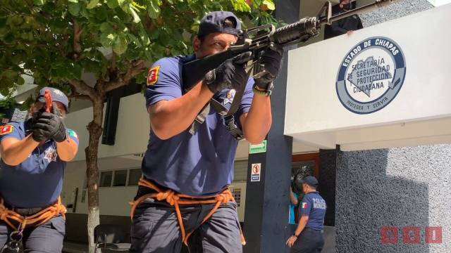 Susana Solis Informa 9 de cada 10 policías en Tuxtla están certificados: Carlos Morales Vázquez