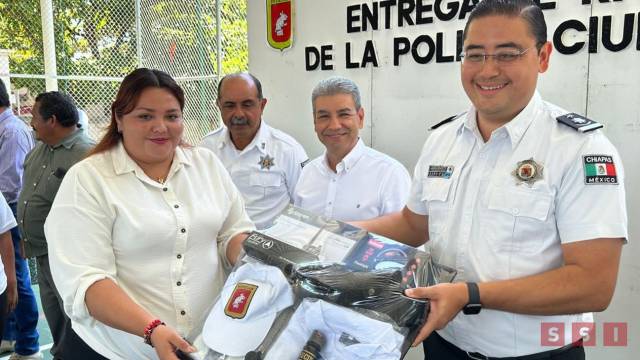 Susana Solis Informa Beneficia Policía Ciudadano Solidario a más de 50 mil habitantes en Tuxtla