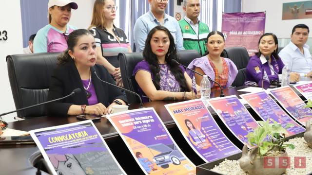 Susana Solis Informa Inicia en Tuxtla Gutiérrez la jornada de los 16 Días contra la Violencia hacia las Mujeres