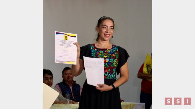 Susana Solis Informa SE REGISTRA Olga Luz Espinosa como precandidata del PRD al gobierno de Chiapas