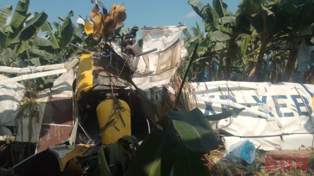 Susana Solis Informa CAE avioneta en rancho de Mazatán