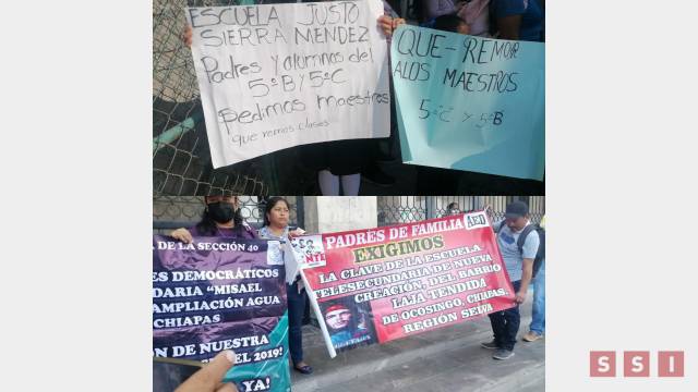 Susana Solis Informa DÍA de protestas contra el sector educativo