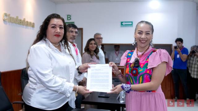 Susana Solis Informa Recibe IEPC solicitud de registro de candidata a la gubernatura por la coalición “Fuerza y Corazón por Chiapas”