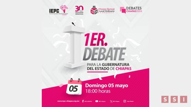 Susana Solis Informa Primer Debate a la Gubernatura será el 5 de mayo