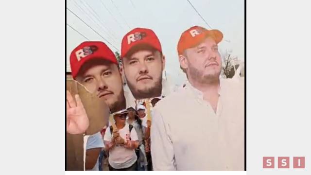 Susana Solis Informa CANDIDATO realiza campaña con foto de cartón por temor a un atentado