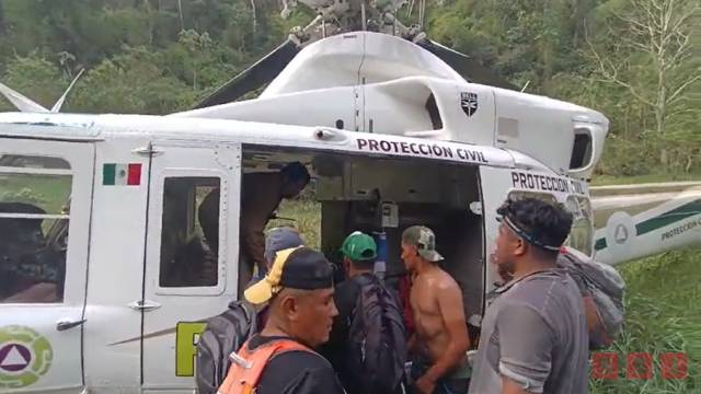 Susana Solis Informa RESCATAN a turista lesionada en el Arco del Tiempo en Chiapas