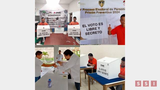 Susana Solis Informa Jornada histórica de voto anticipado en Centro de Reinserción Social en Chiapas